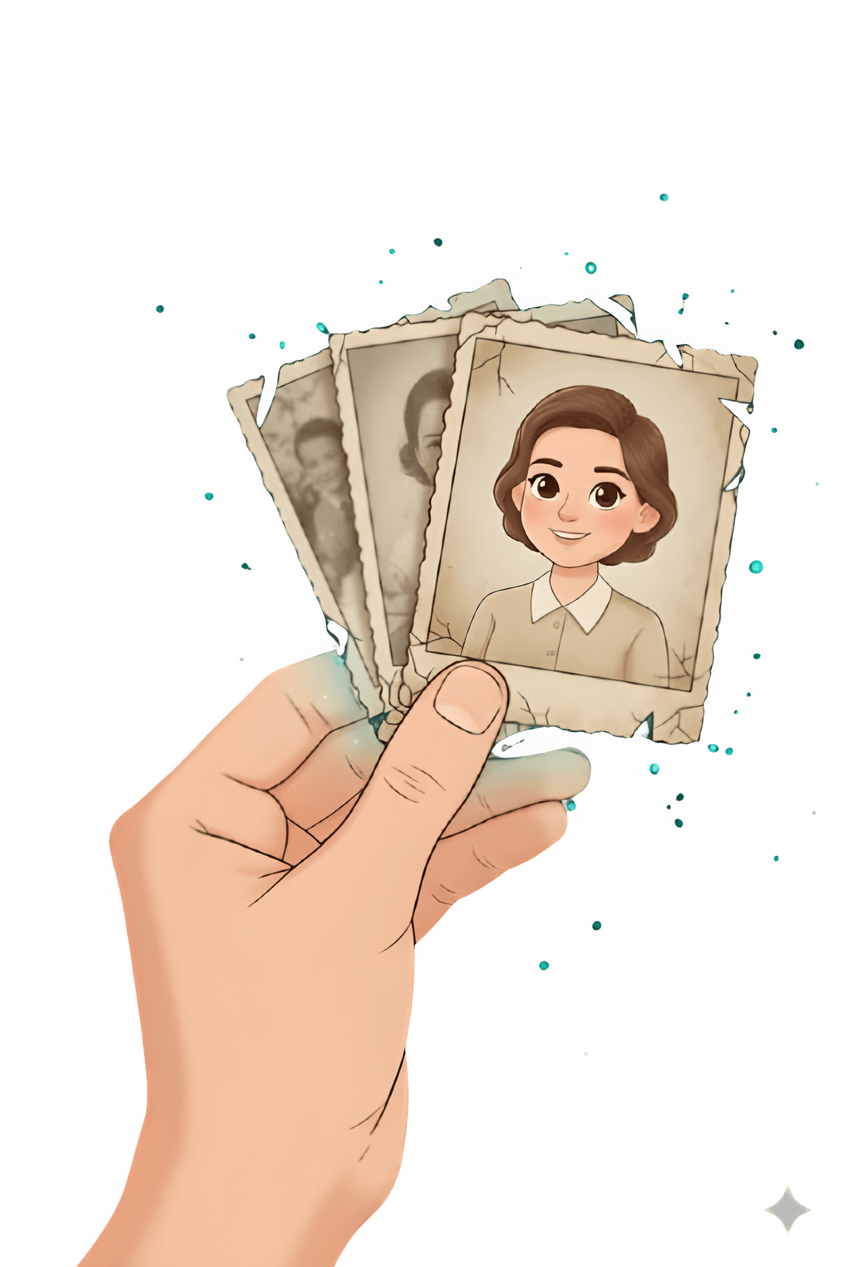 Find and choose family photos